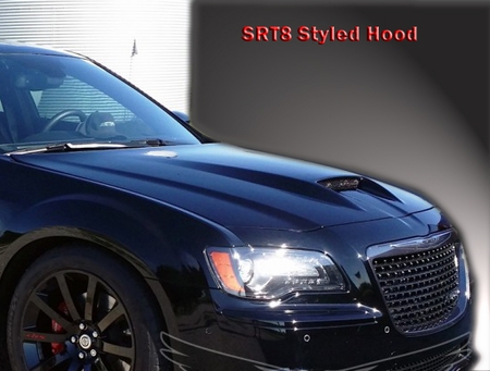 Amerihood SRT-8 Look Hood 11-21 Chrysler 300/300C - Click Image to Close